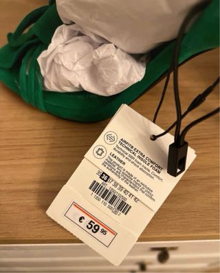 Sandalia tacon Zara talla36 nuevas sin estrenar