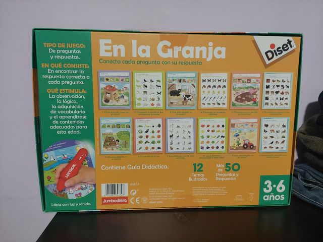 Lectrón Lápiz En la Granja. Nuevo!