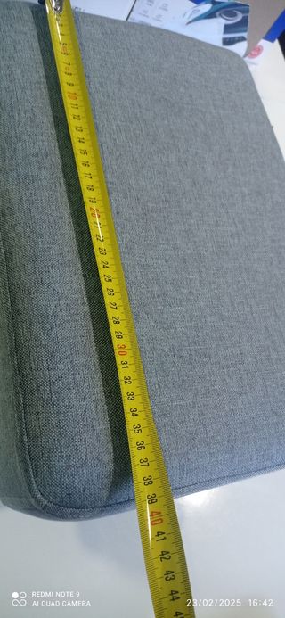 Reposapiés acolchado gris nuevo