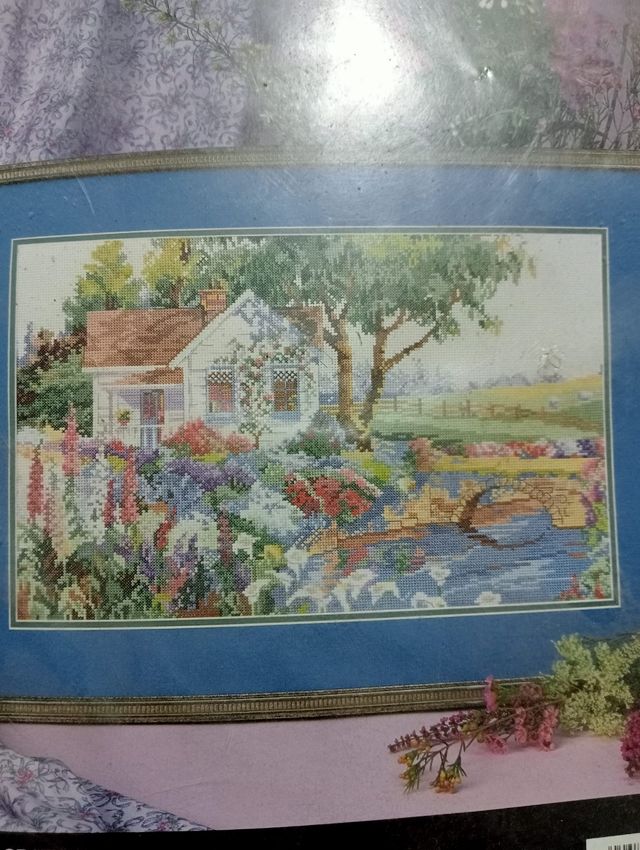 Kit completo de punto de cruz