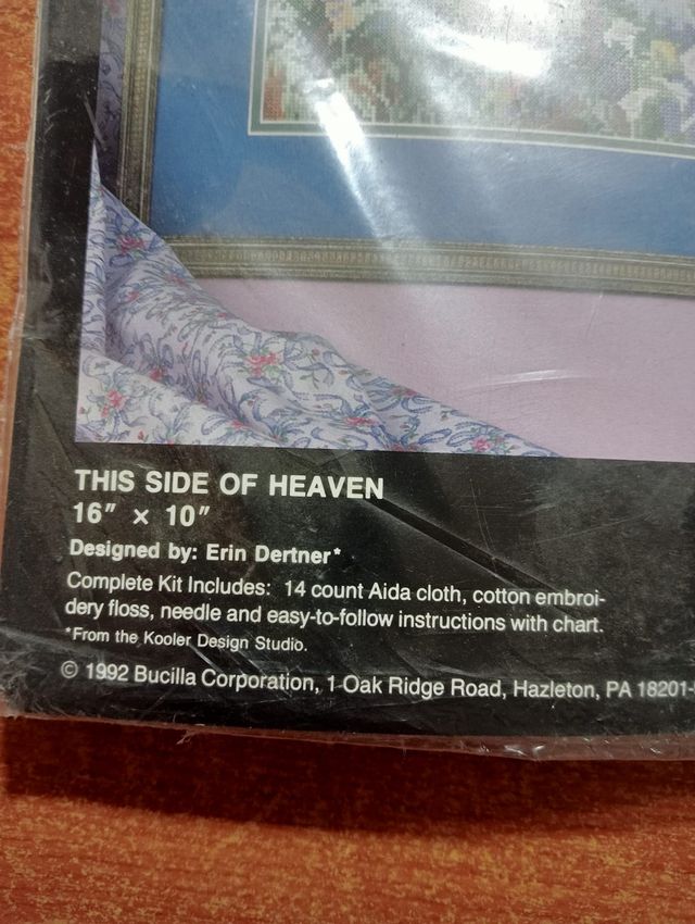 Kit completo de punto de cruz