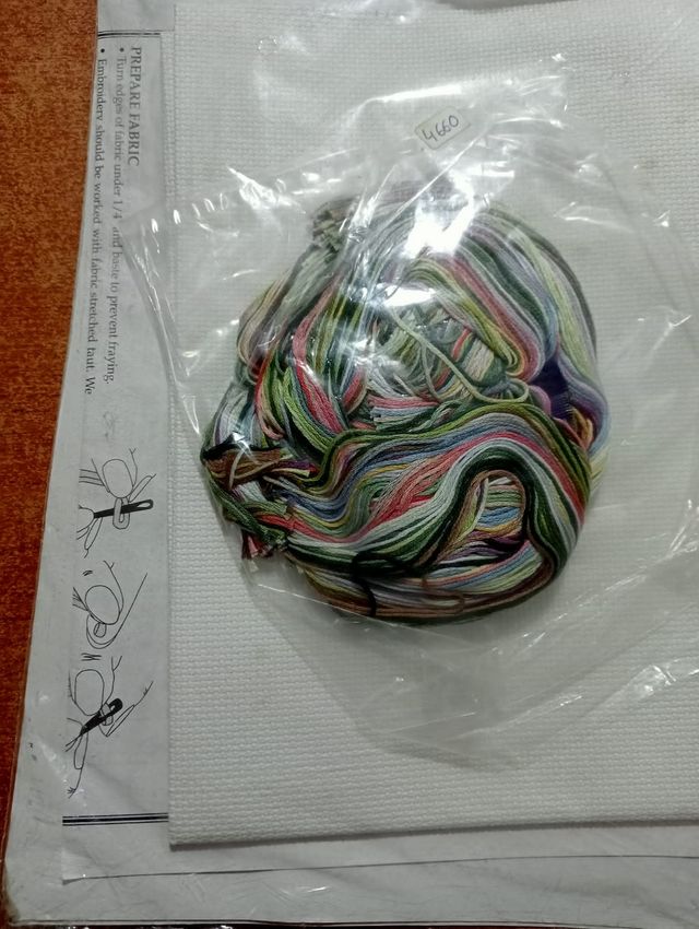 Kit completo de punto de cruz