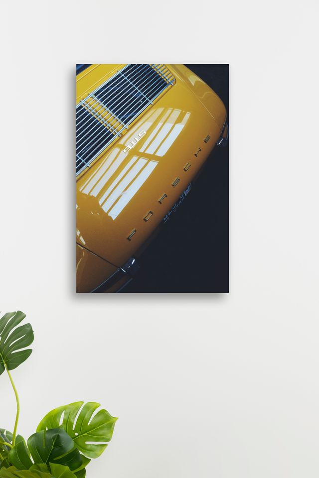 Cuadro trasera porsche 911