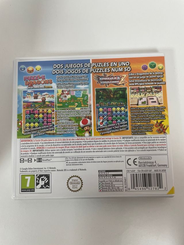 PuzzleDragons PuzzleDragons Super Mario Bros