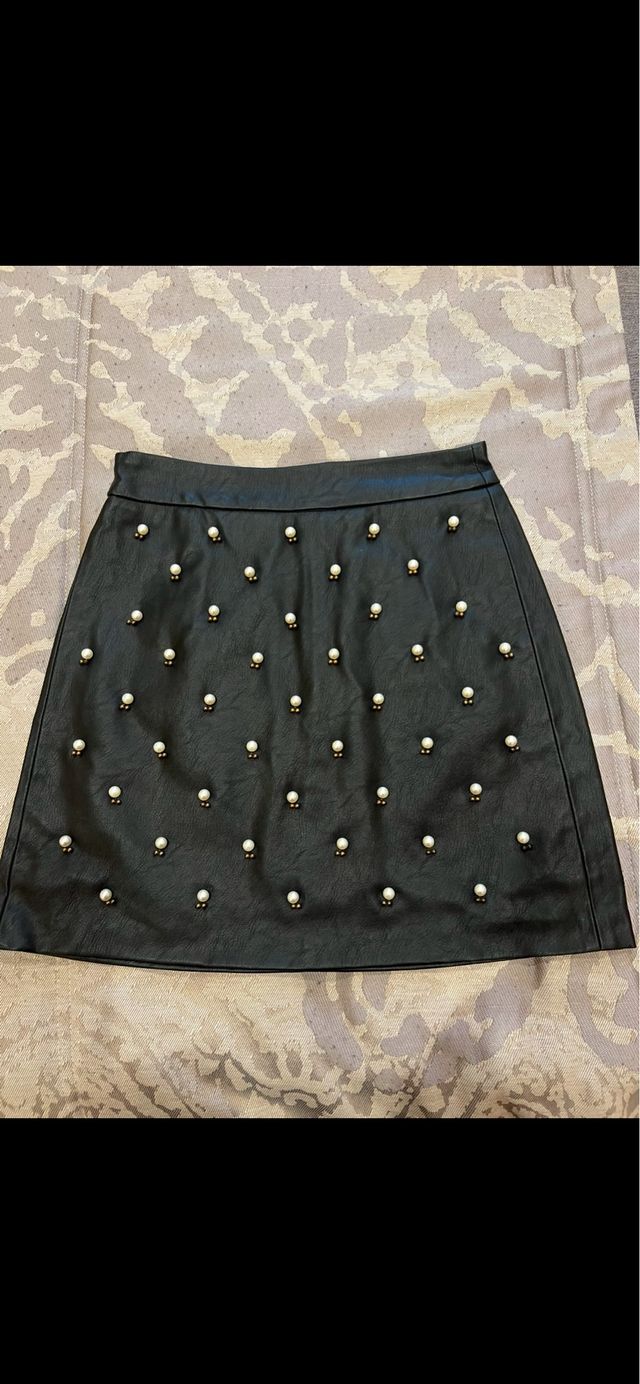 Lote 4 faldas negras Bershka talla XS