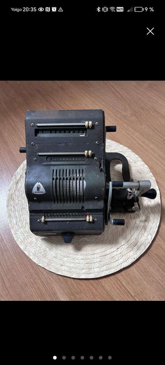 Calculadora Brunsviga 13-RK escucho ofertas