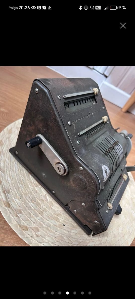 Calculadora Brunsviga 13-RK escucho ofertas