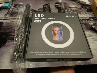 Aro de luz con tripode