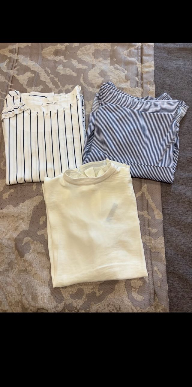 Lote camisas Mango talla S/ XS