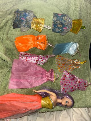 LOTE vestidos de muñeca