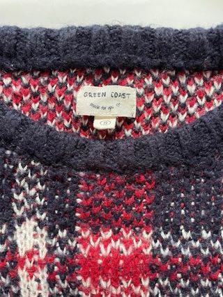 Jersey de cuadros green coast