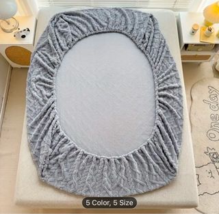 Sábana ajustable de tafetán de lujo