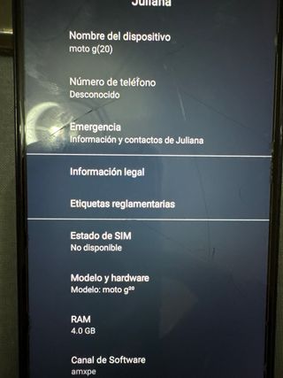 MOTOROLA G20