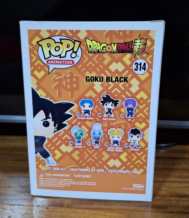Funko pop Goku Black 314