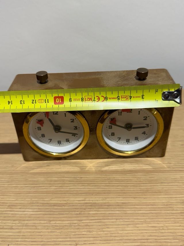 Reloj mecanico ajedrez temporizador