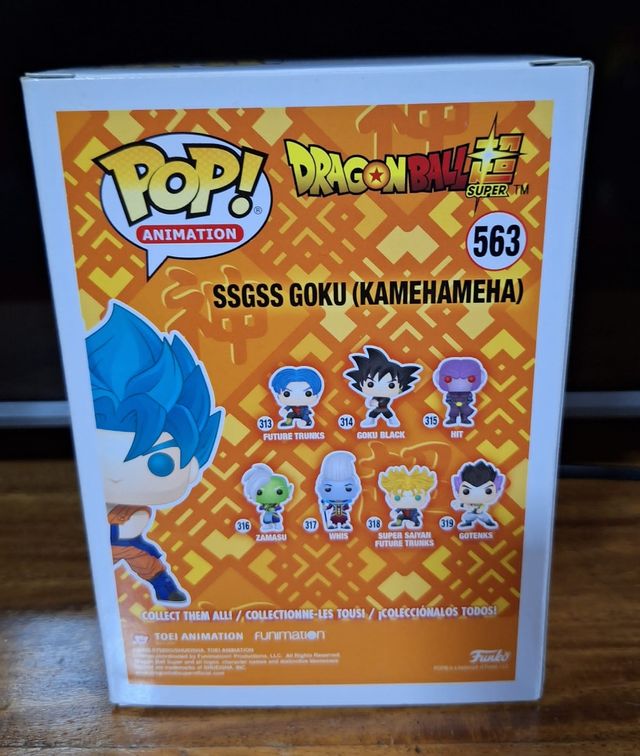 Funko pop SSGSS Goku 563
