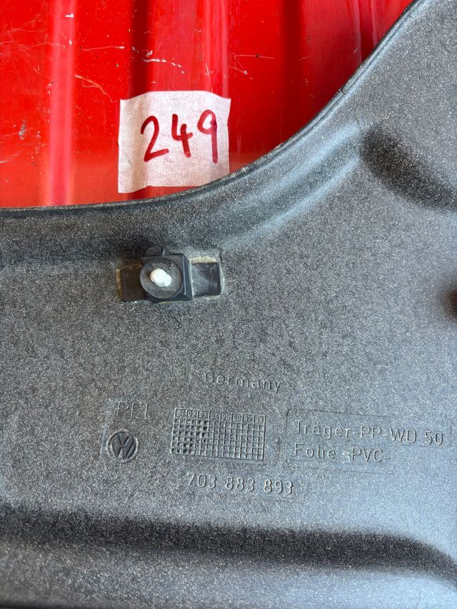 VW T4 Revestimento lat izq asiento abatible ref249