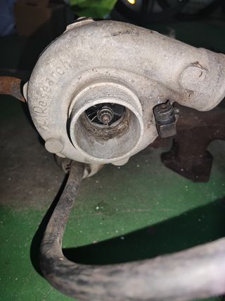 Turbo garrett y colector Peugeot 505 GTD
