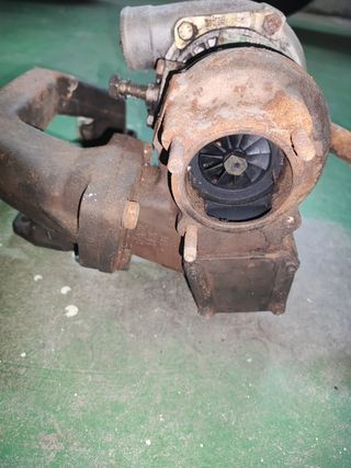 Turbo garrett y colector Peugeot 505 GTD