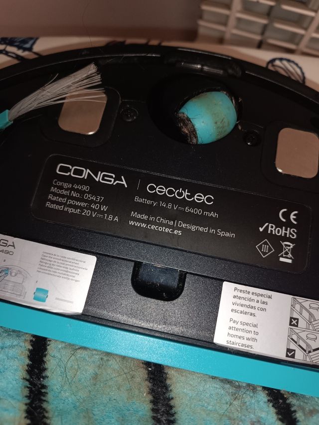 Robot aspirador conga