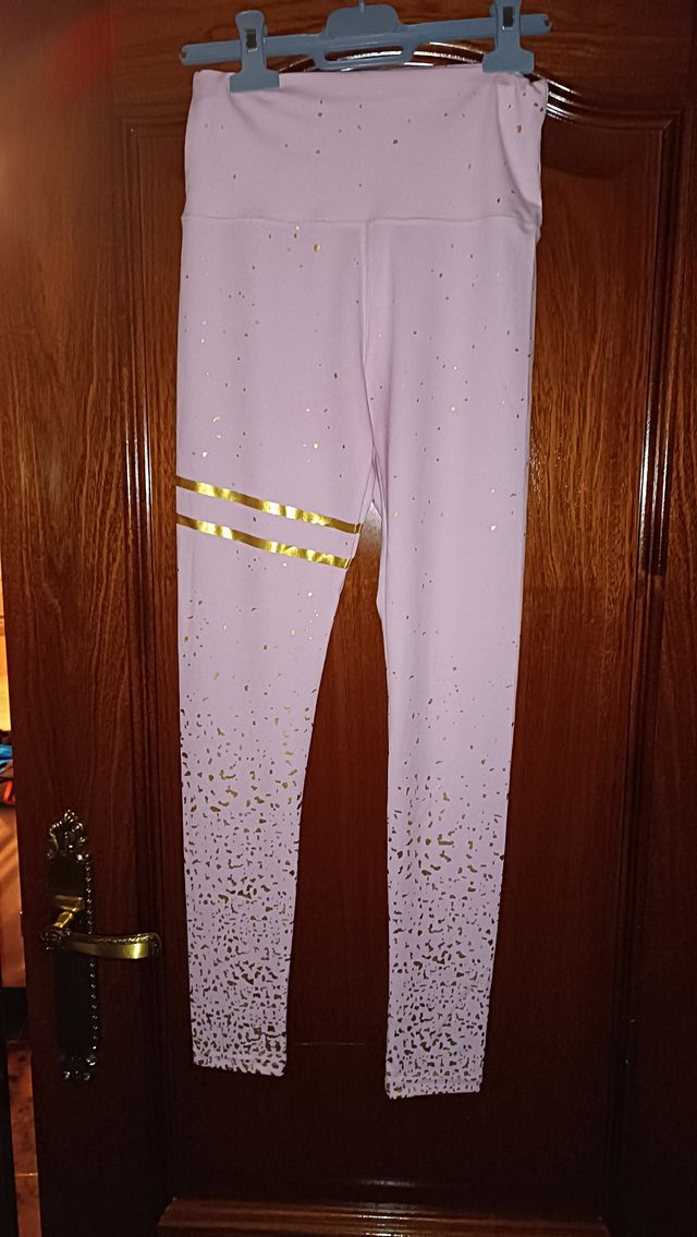 Leggings rosa,T-S sin estrenar sin etiqueta