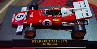 FERRARI 312B2 1971 ESCALA 1.43 ANTIGUO F1