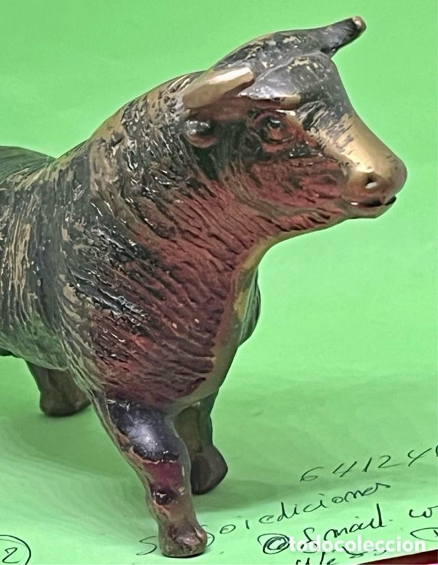 TORO DE BRONCE ANTIGUO