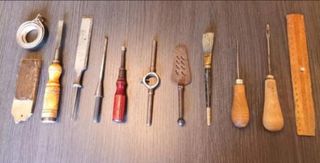 Lote 12 Herramientas Antiguas de Taller