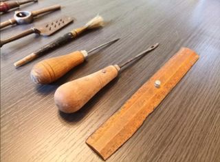 Lote 12 Herramientas Antiguas de Taller