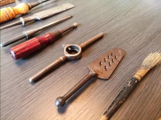 Lote 12 Herramientas Antiguas de Taller