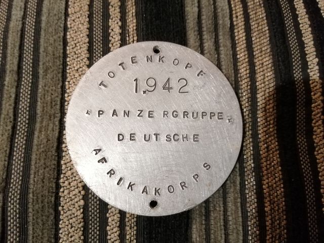 Chapa emblema Afrikakorps