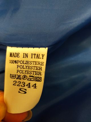 Cappottino blu cina 