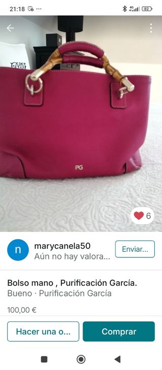 Botines de piel fucsia de BRONX nuevos 