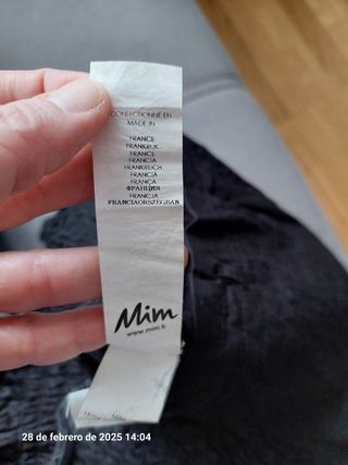 Mono palabra de honor, marca Mim