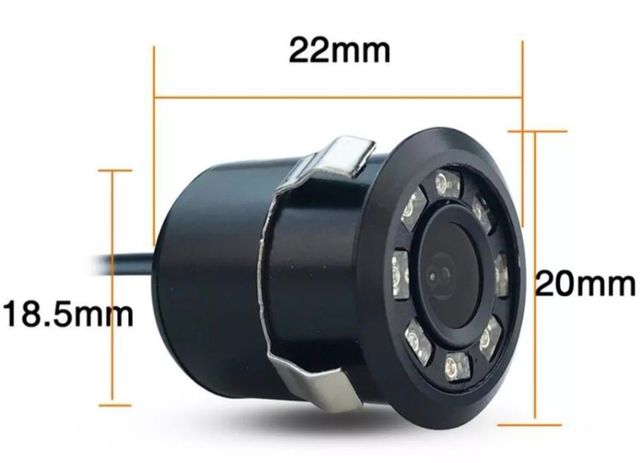 Câmara de marcha atrás automotiva