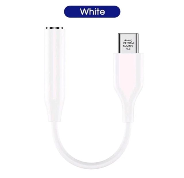 Adaptador cable auriculares tipo C a 3,5mm.Samsung