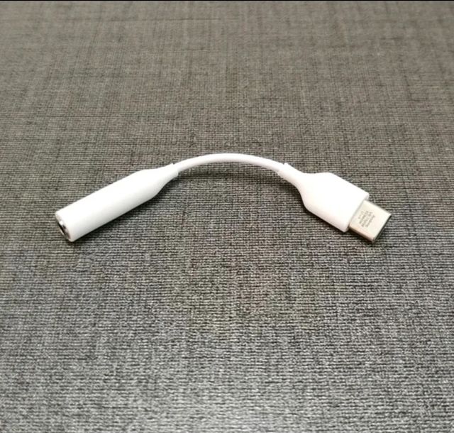 Adaptador cable auriculares tipo C a 3,5mm.Samsung