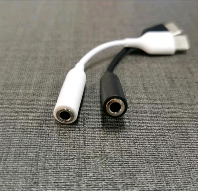Adaptador cable auriculares tipo C a 3,5mm.Samsung