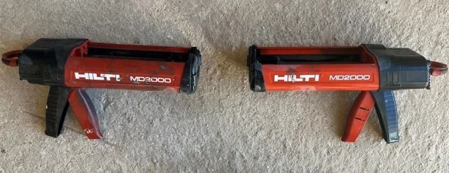 Pistola resina bicomponente HILTI MD2000
