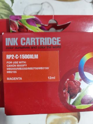 Cartuchos tinta varios canon maxify