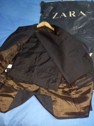 Traje chaqueta zara