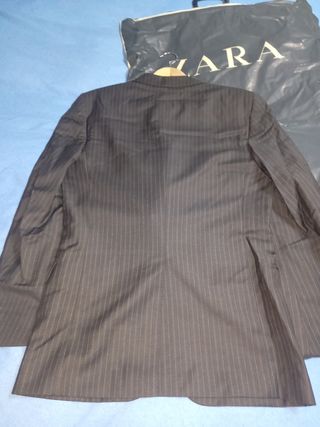 Traje chaqueta zara