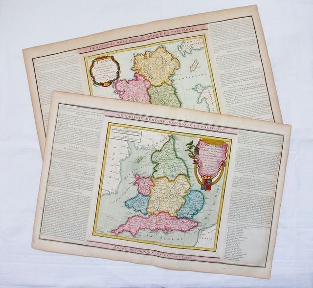 Mapa de los condados de Inglaterra (1798)