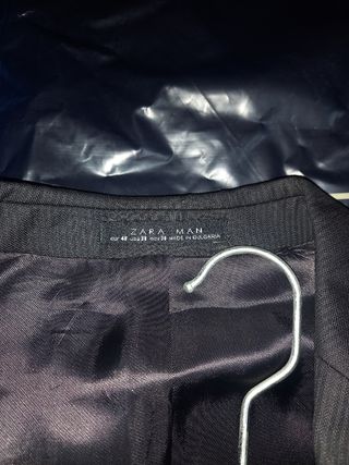 Traje hombre zara