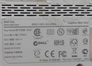 Notebook Laptop Dell Inspiron Mini 1012