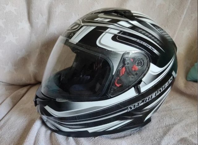 CASCO MOTO MT GAFAS TALLA L