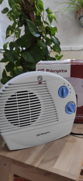 Calefactor ventilador Orbegozo. Cómo nuevo