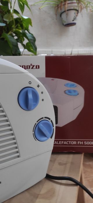 Calefactor ventilador Orbegozo. Cómo nuevo