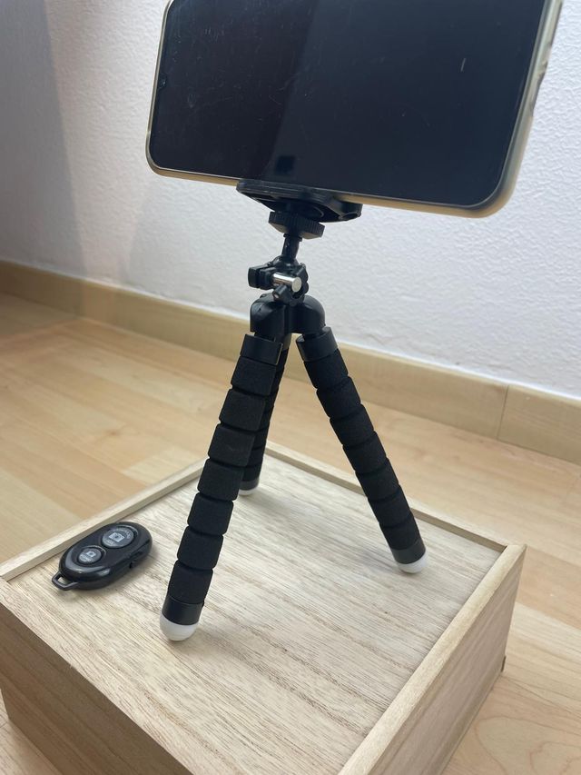 ◆NUEVO◆ Trípode Flexible para Móvil y Cámara