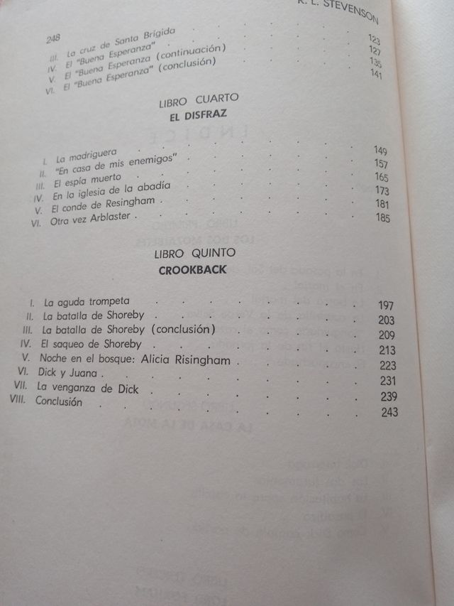 LIBRO LA FLECHA NEGRA